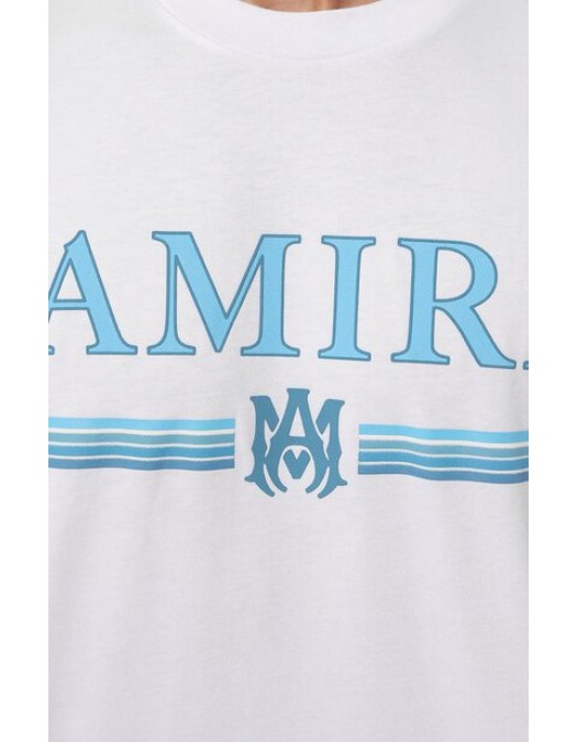 TRICOU AMIRI, Blue Print, Alb - PS24MJL007WHITE