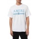 TRICOU AMIRI, Blue Print, Alb - PS24MJL007WHITE