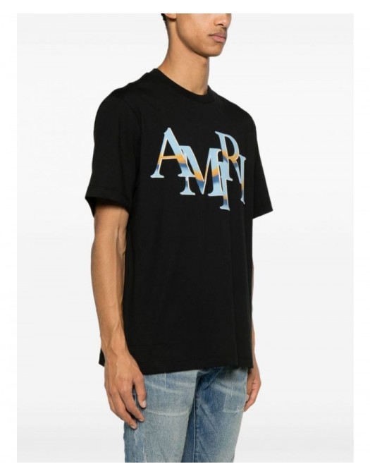 TRICOU AMIRI, Brand Print, PS24MJL020BLACK - PS24MJL020BLACK