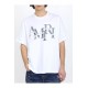 TRICOU AMIRI, Brand Print, PS24MJL020WHITE - PS24MJL020WHITE