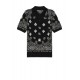 TRICOU AMIRI, Bandana Polo, PS24MKS005BLACK - PS24MKS005BLACK