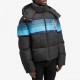 Geaca AMIRI, Staggered Down Jacket, Black - PS24MOS019BLACK