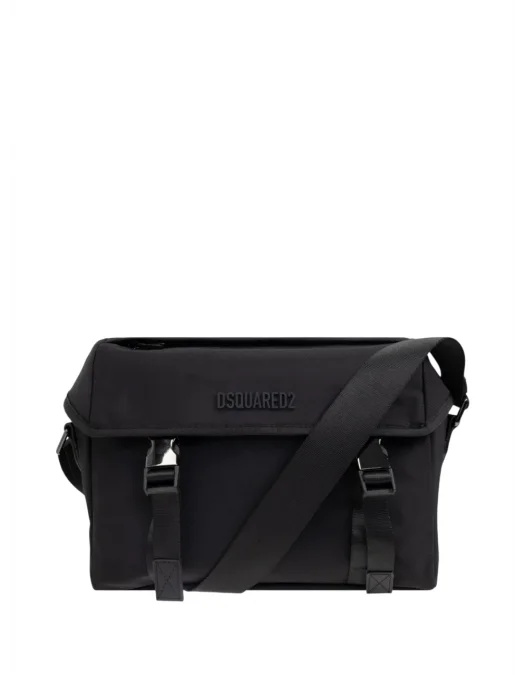 Geanta DSQUARED2, Urban Postman , Black - PTM0021168068152124UNI Geanta DSQUARED2, Urban Postman , Black - PTM0021168068152124UNI