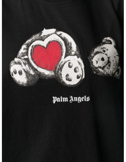 Tricou PALM ANGELS, Tedy Bear Heart - PWAA017S21JER0011001