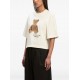 Tricou PALM ANGELS, Bear In Mind Print, Women, White - PWAA020F24JER0080360