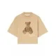 Tricou PALM ANGELS, Bear In Mind Print, Women, Brown - PWAA020F24JER0086260 Tricou PALM ANGELS, Bear In Mind Print, Women, Brown - PWAA020F24JER0086260