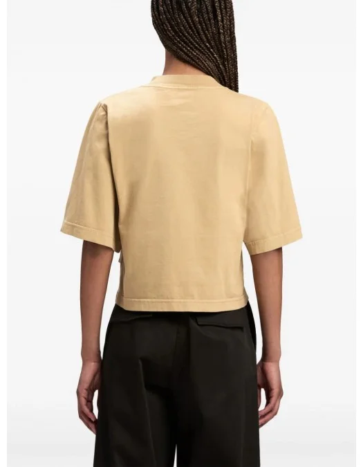 Tricou PALM ANGELS, Bear In Mind Print, Women, Brown - PWAA020F24JER0086260 Tricou PALM ANGELS, Bear In Mind Print, Women, Brown - PWAA020F24JER0086260