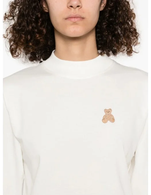 Tricou PALM ANGELS, Mini Bear, Classic, White - PWAA020S25JER0060360 Tricou PALM ANGELS, Mini Bear, Classic, White - PWAA020S25JER0060360