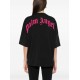 Tricou PALM ANGELS, Pink Frontal Neck Logo - PWAA023S25JER0021032