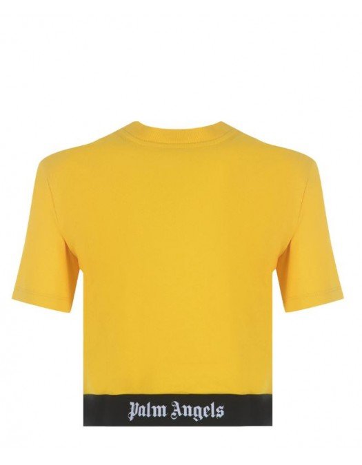 Tricou PALM ANGELS, Logo, Cropped - PWAA045S22JER0011810