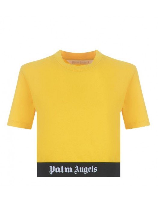 Tricou PALM ANGELS, Logo, Cropped - PWAA045S22JER0011810