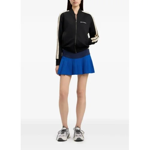Jacheta PALM ANGELS, logo side-stripe bomber jacket, Negru