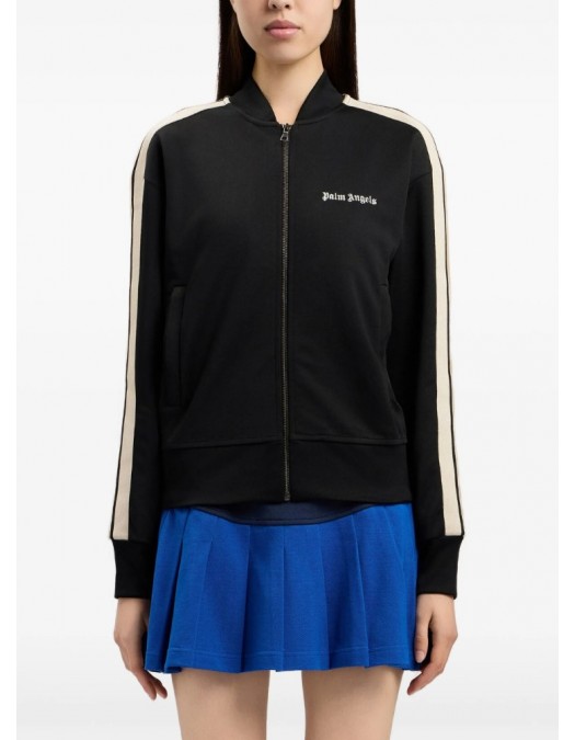 Jacheta PALM ANGELS, logo side-stripe bomber jacket, Negru - PWBD050S26FAB0011003