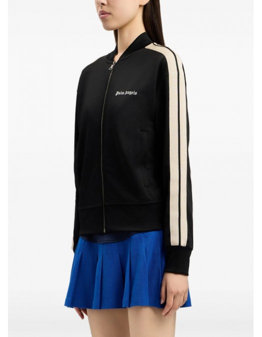 Jacheta PALM ANGELS, logo side-stripe bomber jacket, Negru - PWBD050S26FAB0011003
