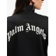 Hanorac PALM ANGELS, Contrast Band Track, Zip, Women, Black - OWIA289C99FAB0010101