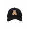 Sapca PALM ANGELS, Cmbroidered-bear cap, Black