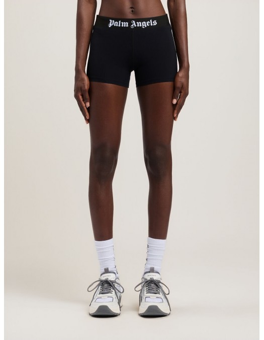 Pantaloni PALM ANGELS, Classic Logo Sport Shorts - PWVH010S26FAB0011010