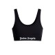 Bustiera PALM ANGELS, Sutien Classic Logo Sport Bra - PWVO010S26FAB0011010