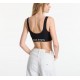Bustiera PALM ANGELS, Sutien Classic Logo Sport Bra - PWVO010S26FAB0011010