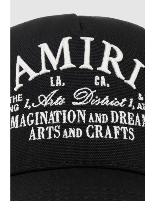 Sapca AMIRI, BLACK Baseball cap - PXMAH001BLACK