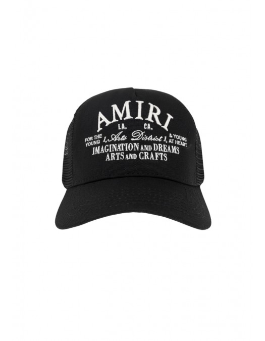 Sapca AMIRI, BLACK Baseball cap - PXMAH001BLACK