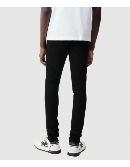 Jeans AMIRI, Skinny black cotton denim - PXMD002018