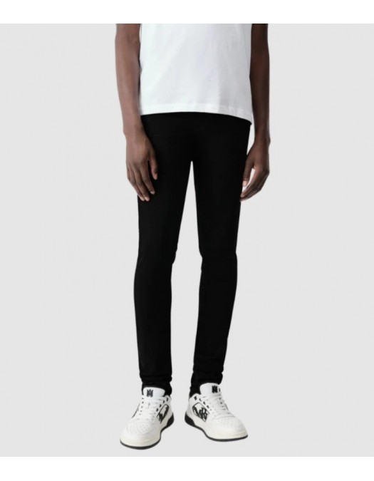 Jeans AMIRI, Skinny black cotton denim - PXMD002018