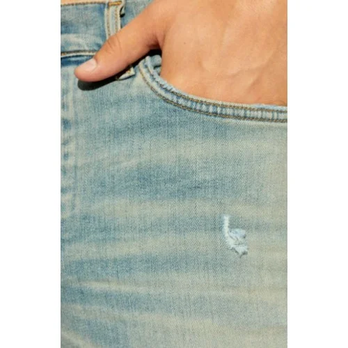 Jeans AMIRI, PXMD002Elastane 406, Light Blue