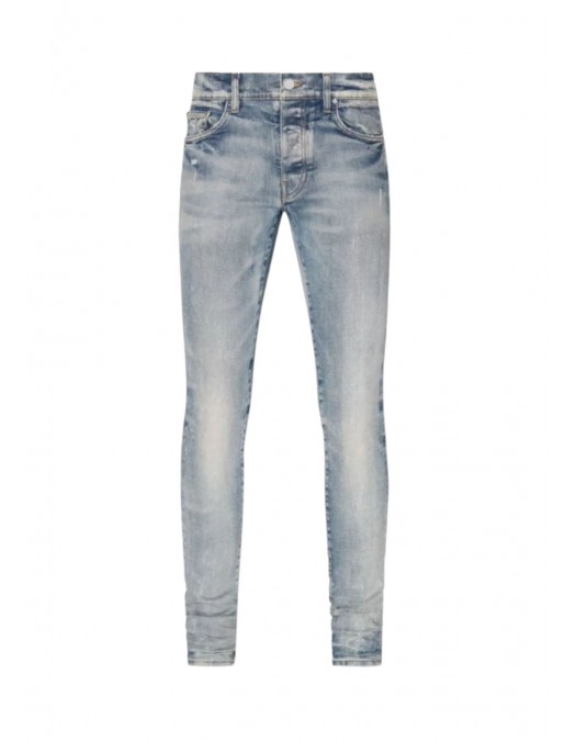 Jeans AMIRI, Blue Light Stack Jeans - PXMD002408 Jeans AMIRI, Blue Light Stack Jeans - PXMD002408
