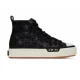 Sneakers AMIRI, High Top Stars Print, Black - PXMFS003004