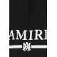 Pantaloni AMIRI,  SHORTS With White Logo, Negru - PXMJL008001