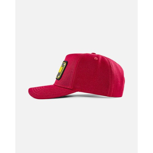 Sapca JOHN HATTER, EL PATRÓN - BASEBALL EDITION, Rosu