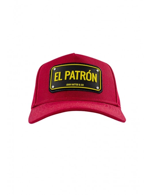 Sapca JOHN HATTER, EL PATRÓN - BASEBALL EDITION, Rosu - R51131