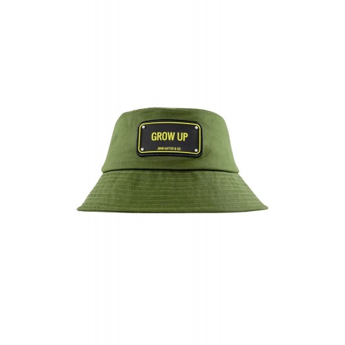 Palarie GROW UP - GREEN - BUCKET HAT