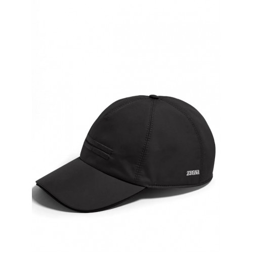 Sapca Zegna, Embroidered Baseball, Black Sapca Zegna, Embroidered Baseball, Black