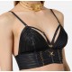 Top ELISABETTA FRANCHI, Tulle bra with elastic straps - RG00962E2110