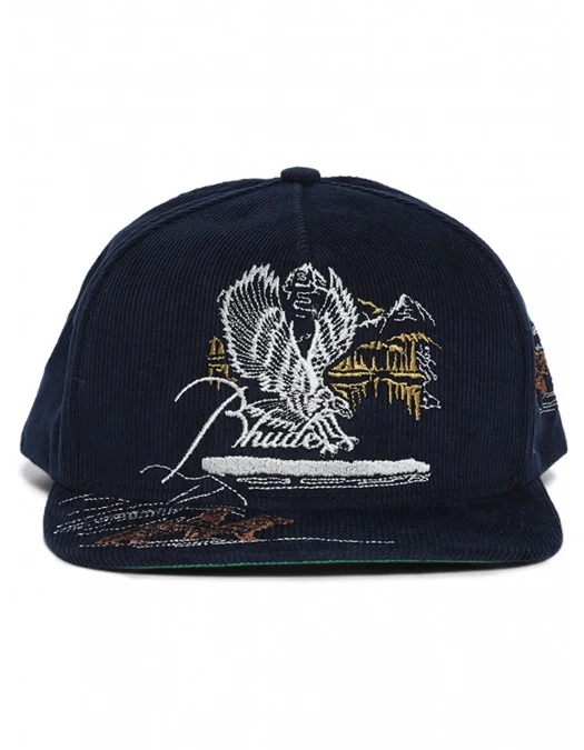 Sapca RHUDE, Eagles Souvenir, Midnight Blue - RHPF24HA033200171 Sapca RHUDE, Eagles Souvenir, Midnight Blue - RHPF24HA033200171
