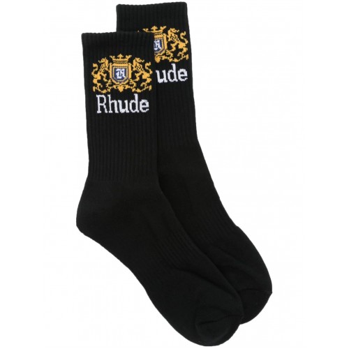 Sosete Rhude, Stretch Design, Black Sosete Rhude, Stretch Design, Black