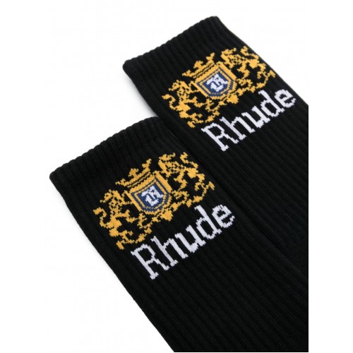 Sosete Rhude, Stretch Design, Black Sosete Rhude, Stretch Design, Black