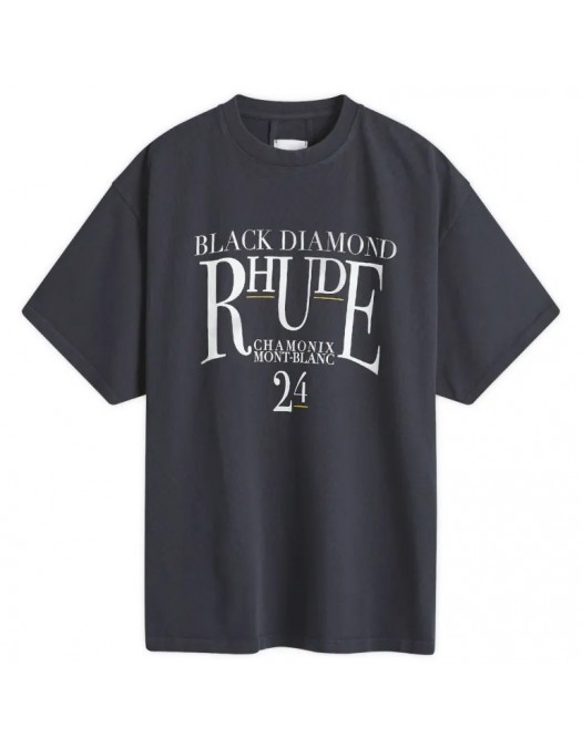 Tricou RHUDE, Black Diamond - RHPF24TT010122306