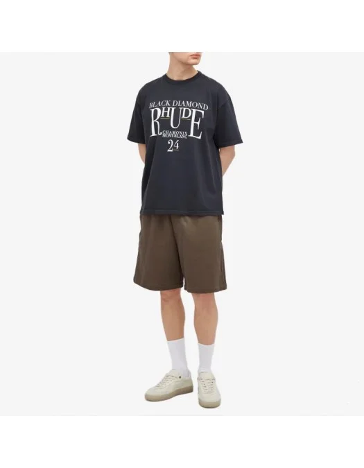 Tricou RHUDE, Black Diamond - RHPF24TT010122306 Tricou RHUDE, Black Diamond - RHPF24TT010122306