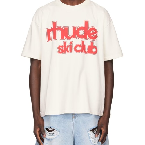 Tricou RHUDE, Ski Club, White Tricou RHUDE, Ski Club, White