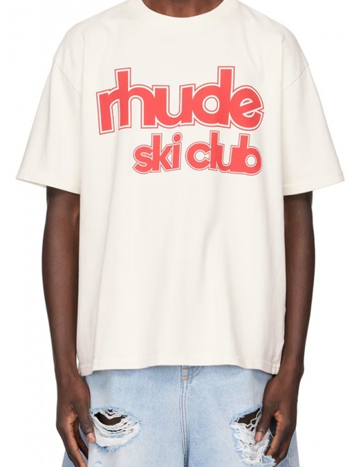 Tricou RHUDE, Ski Club, White - RHPF24TT070120241