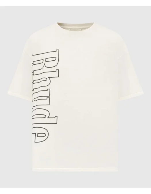 Tricou RHUDE, Insertie Grafica, Bej - RHPF24TT080120241 Tricou RHUDE, Insertie Grafica, Bej - RHPF24TT080120241