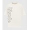 Tricou RHUDE, Insertie Grafica, Bej 