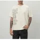 Tricou RHUDE, Insertie Grafica, Bej - RHPF24TT080120241 Tricou RHUDE, Insertie Grafica, Bej - RHPF24TT080120241