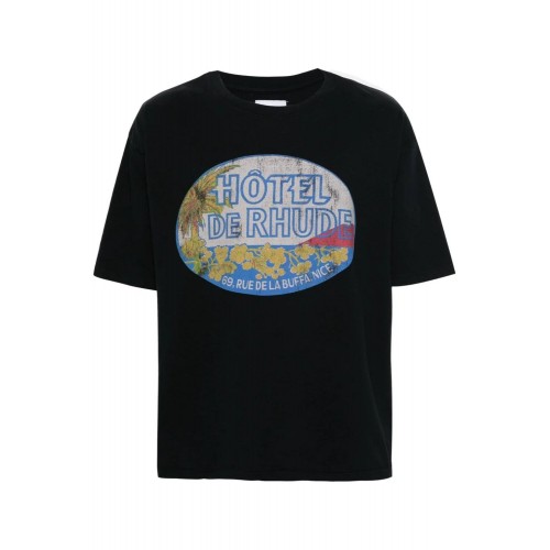 Tricou Rhude, Dimora Black Tricou Rhude, Dimora Black