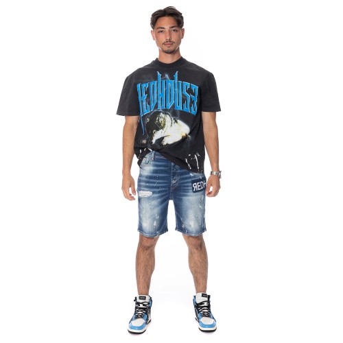 Pantaloni scurti Redhouse, Print Brand Pantaloni scurti Redhouse, Print Brand