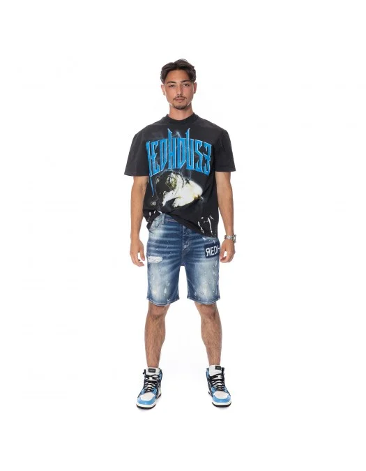 Pantaloni scurti Redhouse, Print Brand - RHSRH01