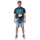 Pantaloni scurti Redhouse, Print Brand - RHSRH01